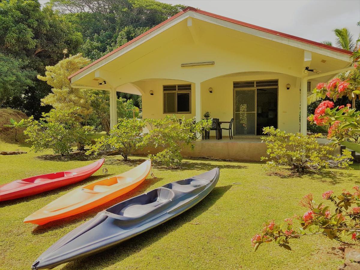 Villa Huahine - Tipanier House à Haapu Extérieur photo