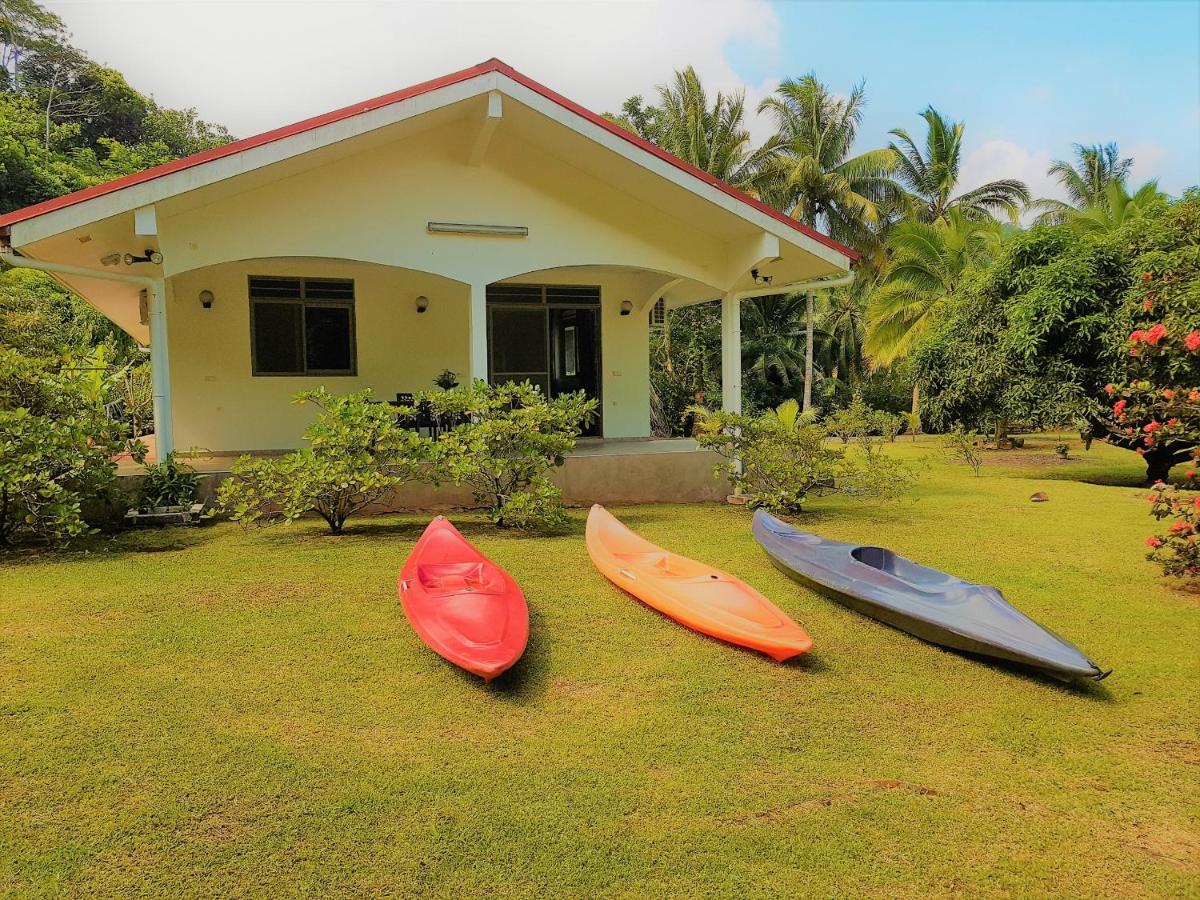 Villa Huahine - Tipanier House à Haapu Extérieur photo